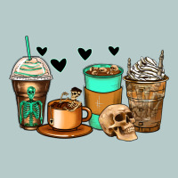 Skeleton Coffee Cups Heavy Core Tee | Teevron