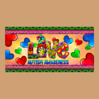 Love Autism Awareness License Plate Template Vintage Tee | Teevron