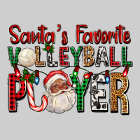 Afro Santa's Favorite Volleyball Player For Christ Premium Tee | Teevron