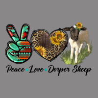 Peace Love Dorper Sheep Vintage Tee | Teevron