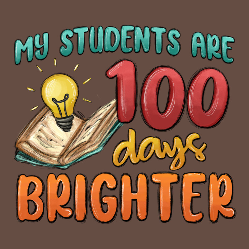 My Students 100 Days Brighter Long Sleeve Tee by MaliasSmallBusiness | Teevron