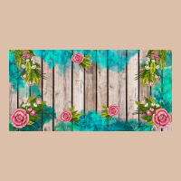 Western Floral  License Plate Template Urban Heavy Tee | Teevron