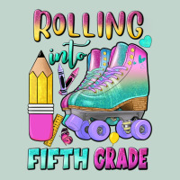 Rolling Into Fifth Grade Zipper Hoodie | Teevron