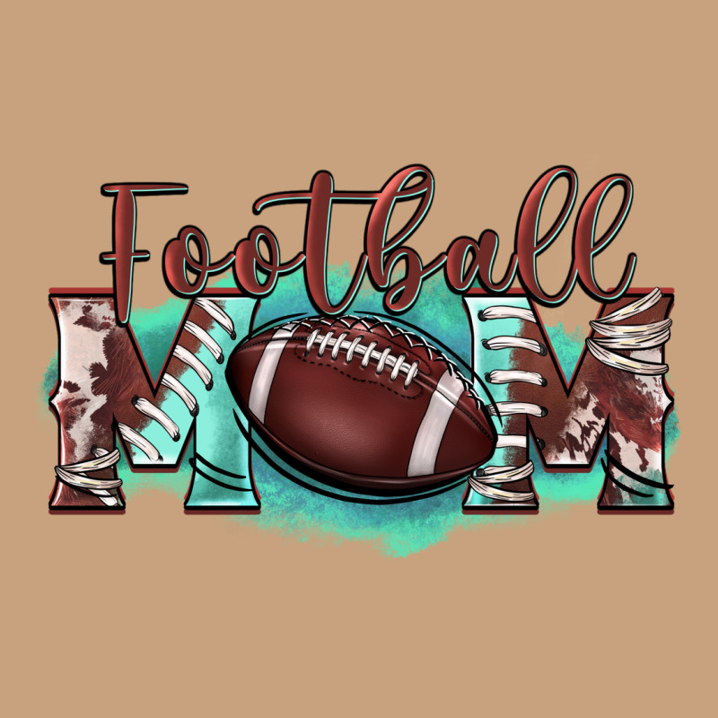 Football Mom Vintage Tee by BarkalooDesign | Teevron