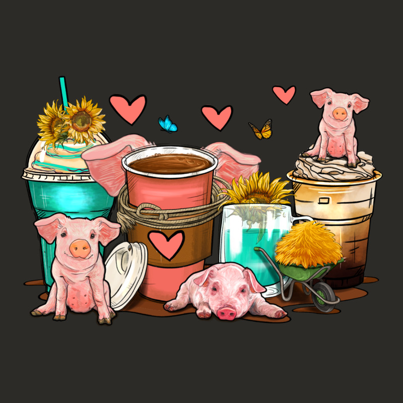 Pigs Coffee Cups Heavy Core Tee by Zillion Design Studio | Teevron