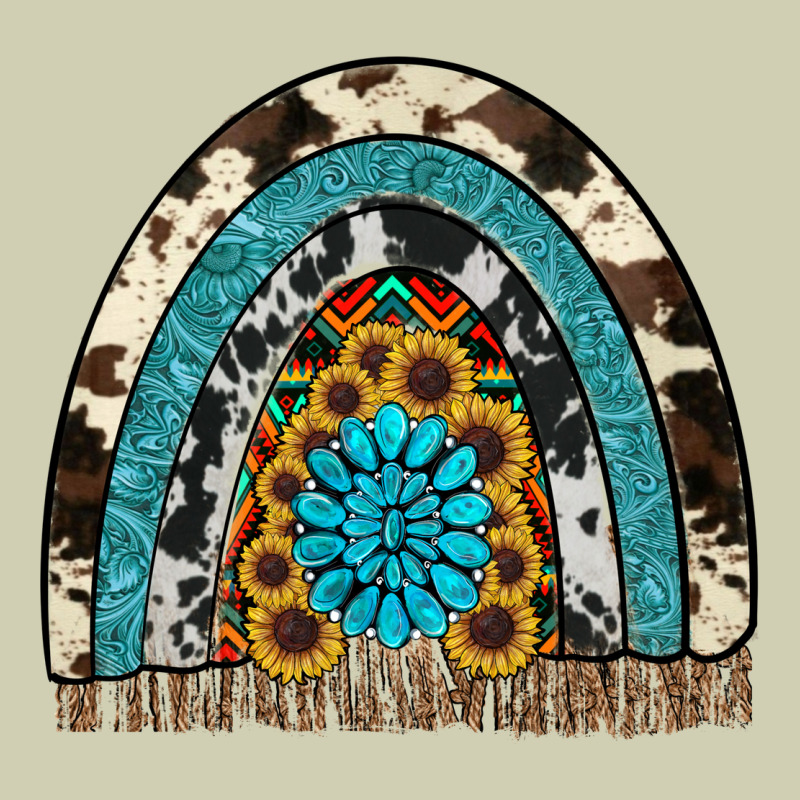 Rainbow Sunflower Gemstone Heavy Core Tee by RanaPortraitStore | Teevron