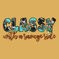 Classy With A Savage Side Premium Hoodie | Teevron