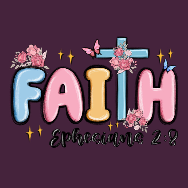 Faith Ephesians 2 8 Long Sleeve Tee by MaliasSmallBusiness | Teevron