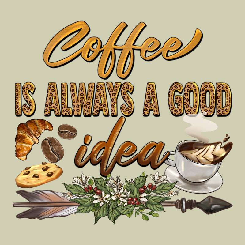 Coffee Is Always A Good Idea Heavy Core Tee by BarkalooDesign | Teevron