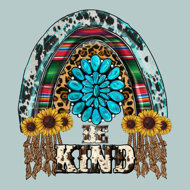 Western Rainbow  Be Kind Heavy Core Tee by RanaPortraitStore | Teevron