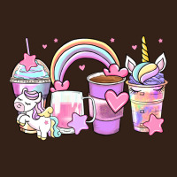 Unicorn Coffee Cups Heavy Core Tee | Teevron