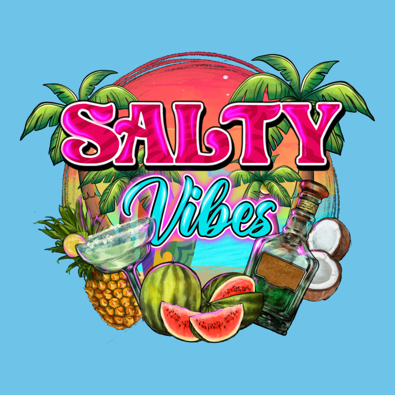 Salty Vibes Summer Premium Sweatshirt by NancyCooperArtShop | Teevron