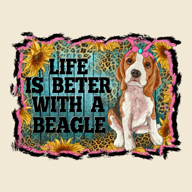 Life Is Better With A Beagle Ladies Tee by RanaPortraitStore | Teevron