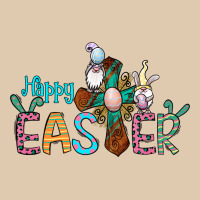 Cross Rabbit Gnomes Happy Easter Heavyweight Sweatshirt | Teevron