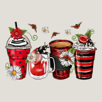 Ladybug Coffee Cups Heavy Core Tee | Teevron