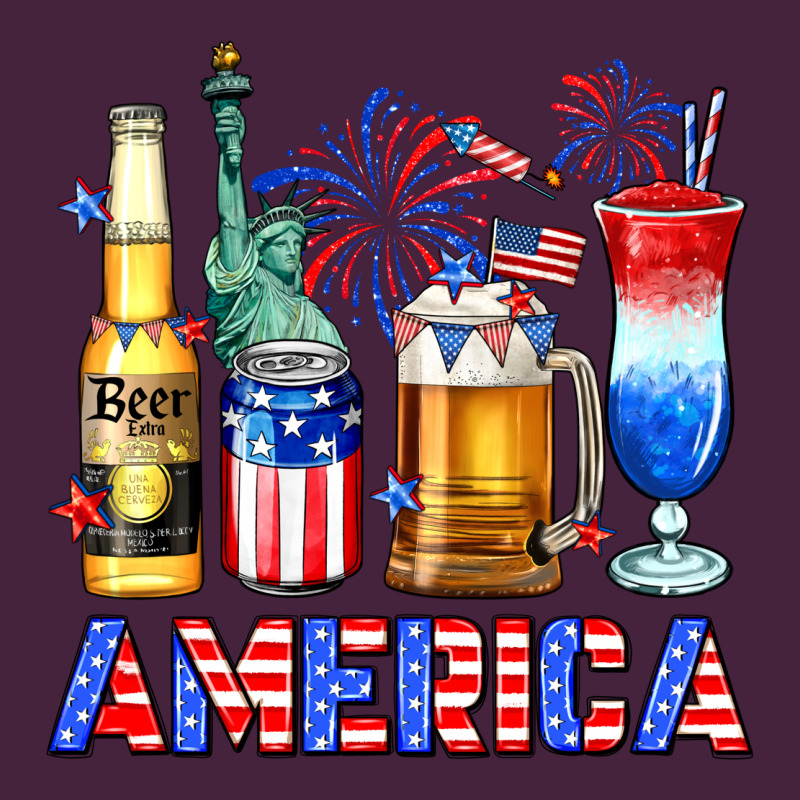 4th Of July American Drinks America Premium Tee by Neo Western | Teevron