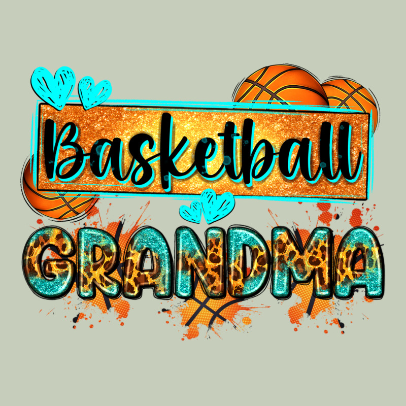 Basketball Grandma With Leopard Ladies Tee by Zillion Design Studio | Teevron