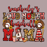 Somebody's Loud Mouth Baseball Mama Vintage Hoodie | Teevron