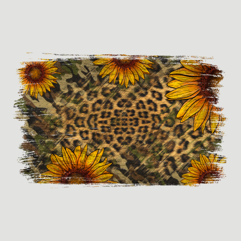 Camouflage Leopard Sunflower Background Classic Tee by Jasminsmagicworld | Teevron