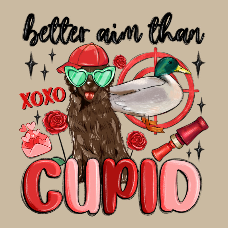 Better Aim Than Cupid With Dog And Duck Long Sleeve Tee by MaliasSmallBusiness | Teevron