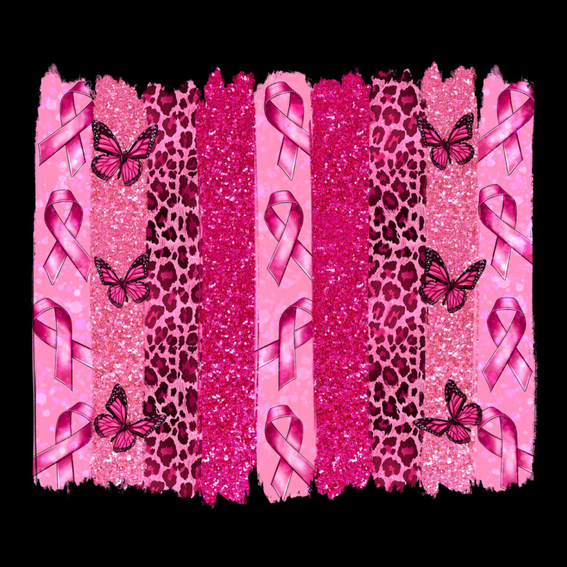 Breast Cancer Brushstrokes Heavy Core Tee by texasbilliewilder | Teevron