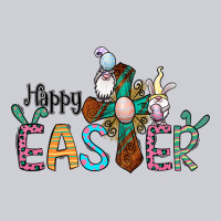 Cross Rabbit Gnomes Happy Easter Heavyweight Sweatshirt | Teevron