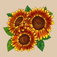 Tiger Eyes Sunflower Heavyweight Sweatshirt | Teevron