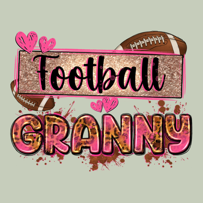 Football Granny With Leopard Ladies Tee by Zillion Design Studio | Teevron