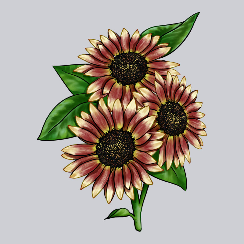 Strawberry Blonde Sunflower Heavyweight Sweatshirt by LillyAllenDesigns | Teevron