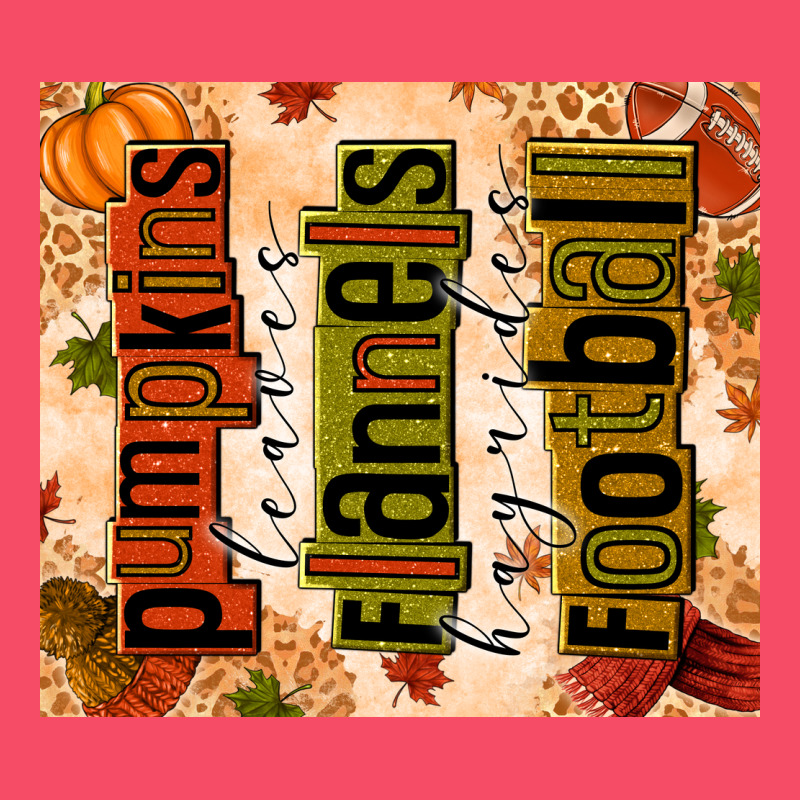 Pumpkins Leaves Flannels Hayrides Football Premium Sweatshirt by texasbilliewilder | Teevron