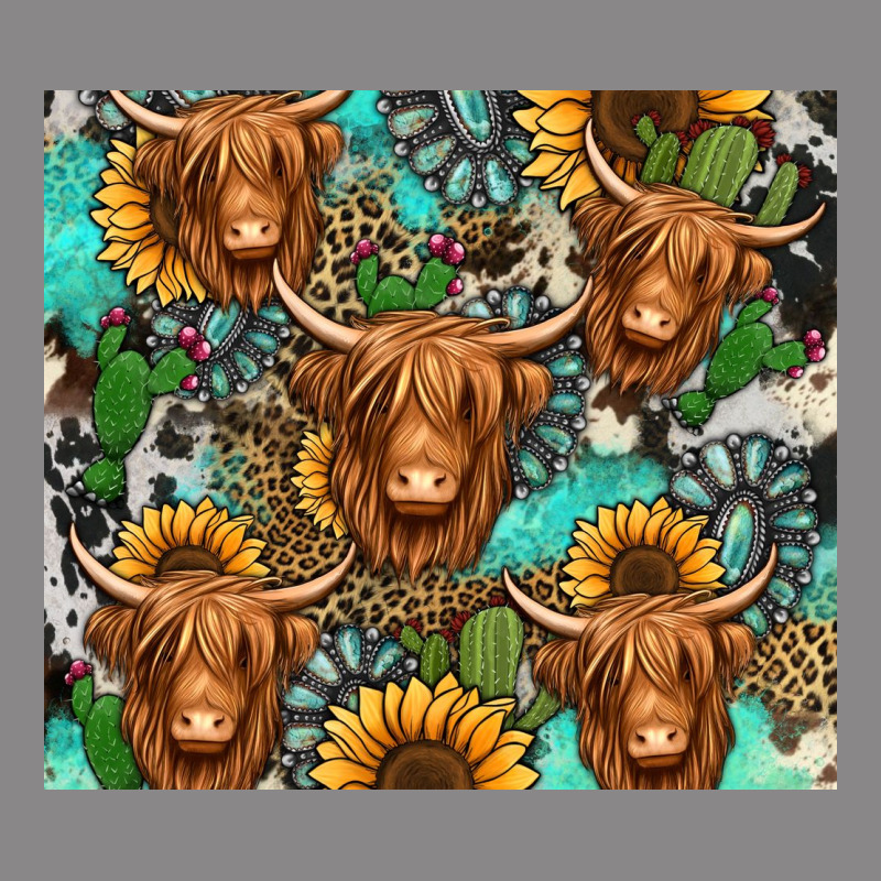 Long Haired Shaggy Cow Western Vintage Tee by Jasminsmagicworld | Teevron