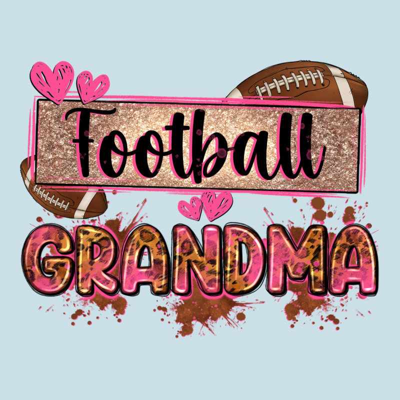 Football Grandma With Leopard Ladies Tee by Zillion Design Studio | Teevron