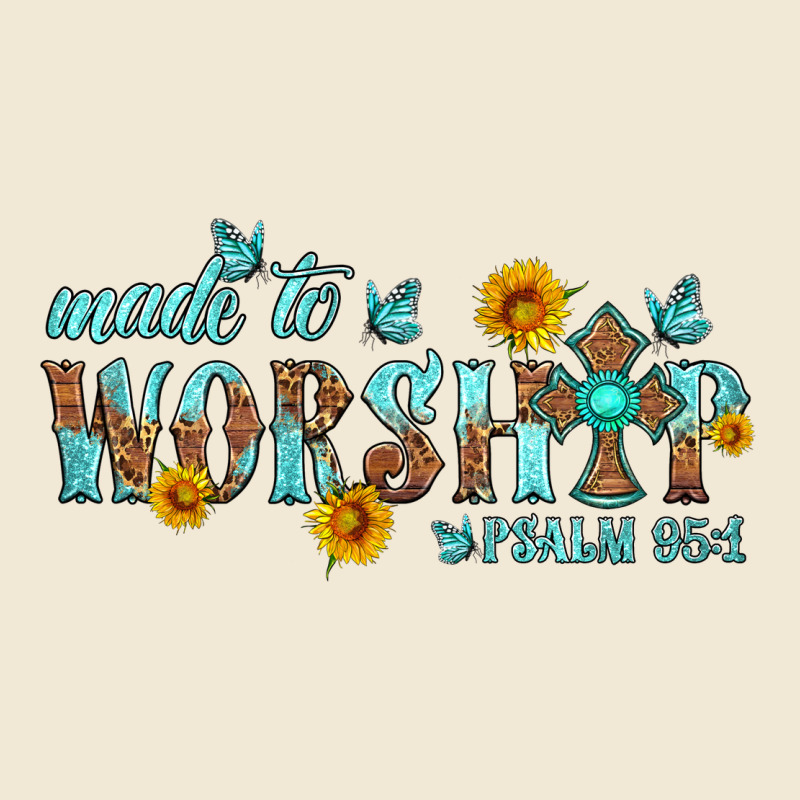 Made To Worship With Sunflowers Premium Tee by HRA Design Shop | Teevron