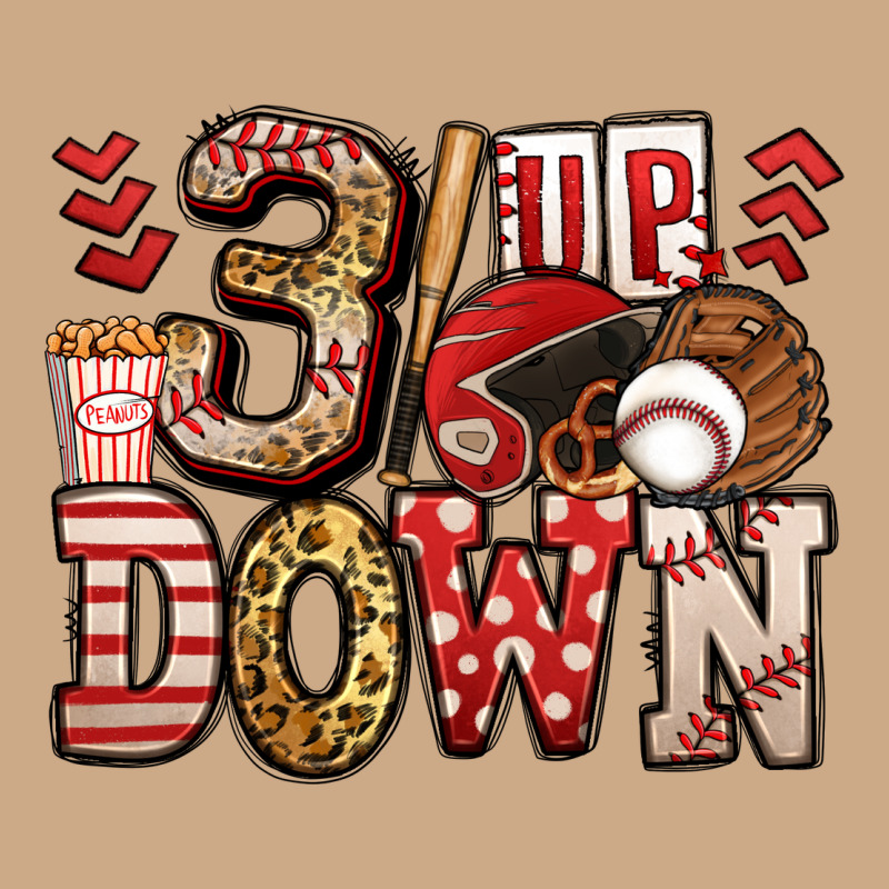 Three Up Three Down Baseball Vintage Hoodie by Jasminsmagicworld | Teevron