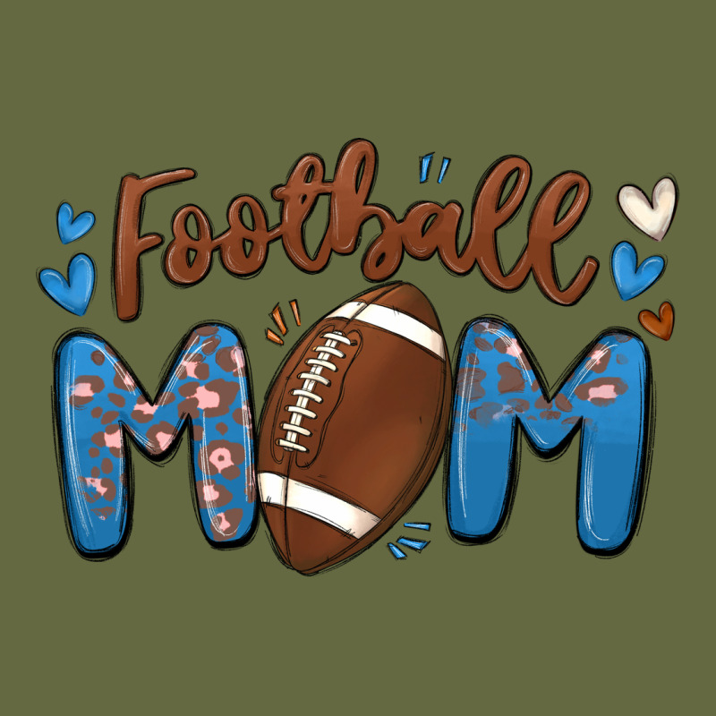 Football Mom Long Sleeve Tee by MaliasSmallBusiness | Teevron