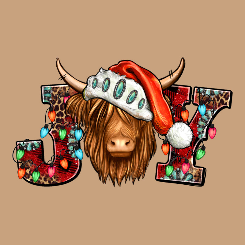 Joy Christmas Shaggy Cow Vintage Tee by Jasminsmagicworld | Teevron
