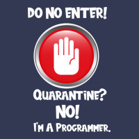 I'm Not In Quarantine I'm A Programmer Heavyweight Hoodie | Teevron