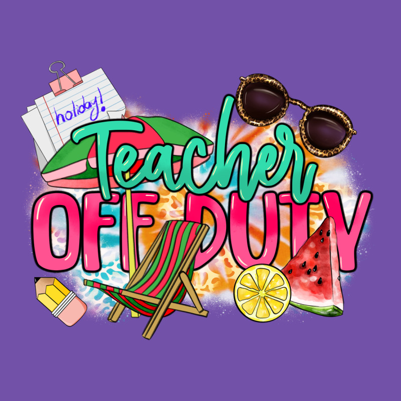 Teacher Off Duty Premium Sweatshirt by NancyCooperArtShop | Teevron