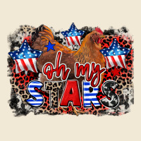 Oh My Stars Chicken 4th Of July Premium Tee | Teevron