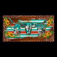 Western Howdy Cowgirl Leopard Serape   License Plate Template Urban Heavy Tee | Teevron