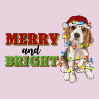 Merry And Bright Beagle Ladies Tee | Teevron