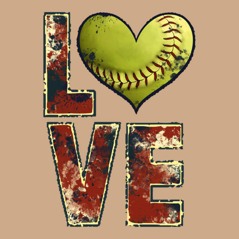Softball Love Vintage Hoodie by JahusDesignShop | Teevron