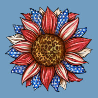American Flag Sunflower Urban Heavy Tee | Teevron