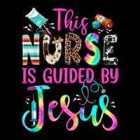 This Nurse Is Guided By Jesus Long Sleeve Tee | Teevron