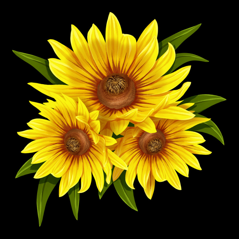 Maximillian Perennial Sunflower Heavyweight Sweatshirt by LillyAllenDesigns | Teevron