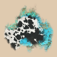 Cowhide Turquoise Patch Classic Tee | Teevron