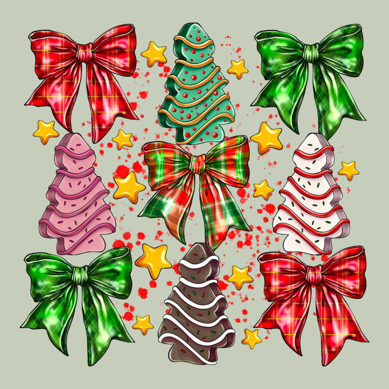 Christmas Cake Bow Classic Tee by CowhideDigitalArt | Teevron