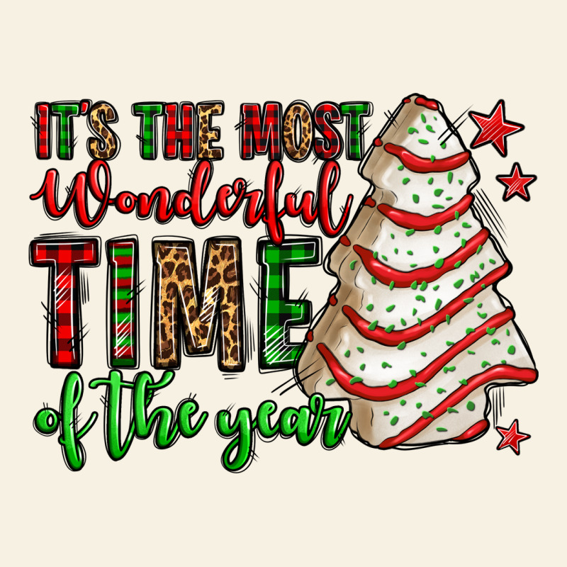 It's The Most Wonderful Time Of The Year Christmas Tree Cake Vintage Tee by Jasminsmagicworld | Teevron