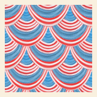 American Flag Seamless Pattern Vintage Hoodie | Teevron