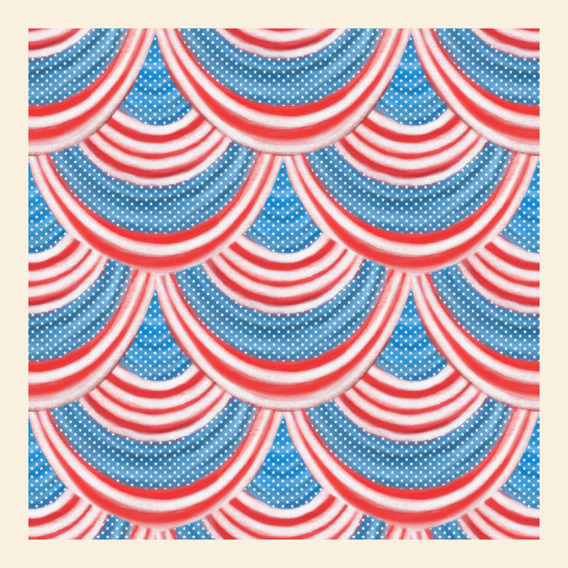 American Flag Seamless Pattern Vintage Hoodie by BundleAndBundleShop | Teevron